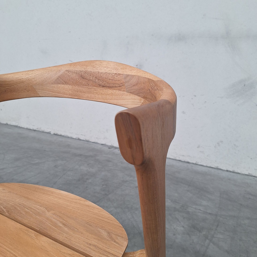 Bok outdoor dining chair with cushion