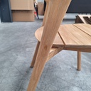 Bok outdoor dining chair with cushion