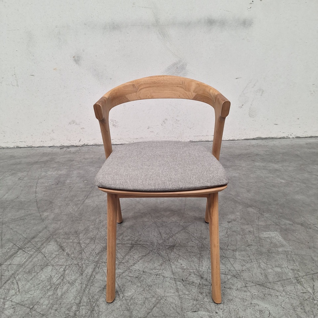 Bok outdoor dining chair with cushion