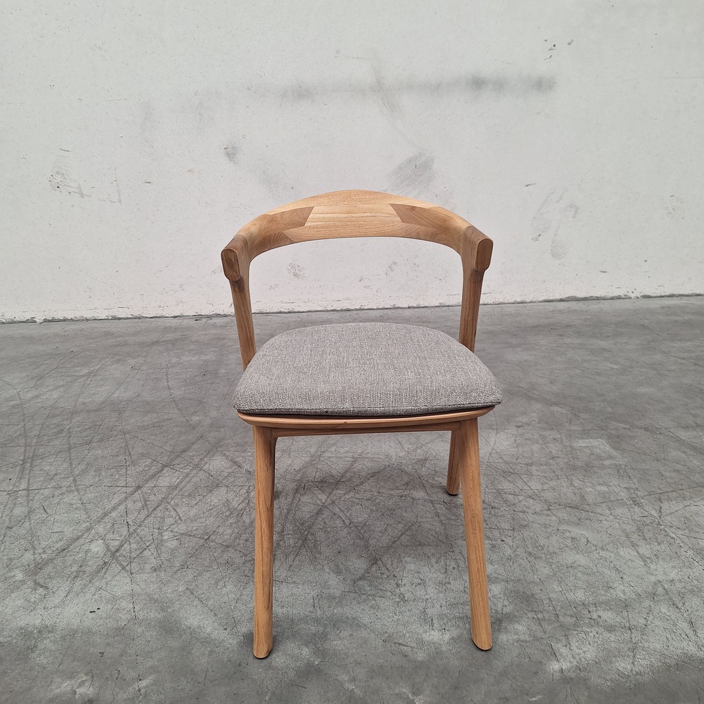 Bok outdoor dining chair with cushion