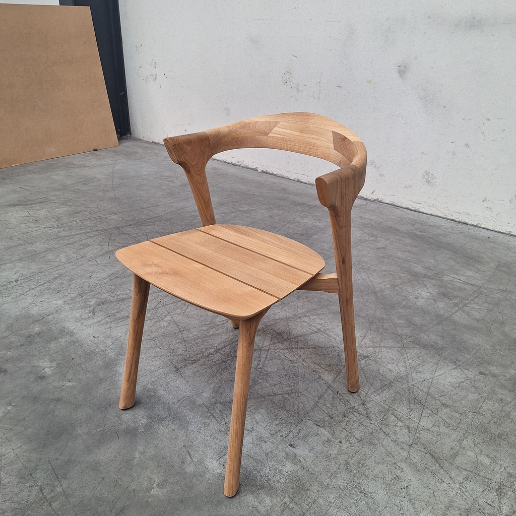 Bok outdoor dining chair with cushion