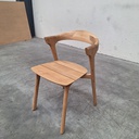 Bok outdoor dining chair with cushion