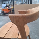 Bok outdoor dining chair with cushion