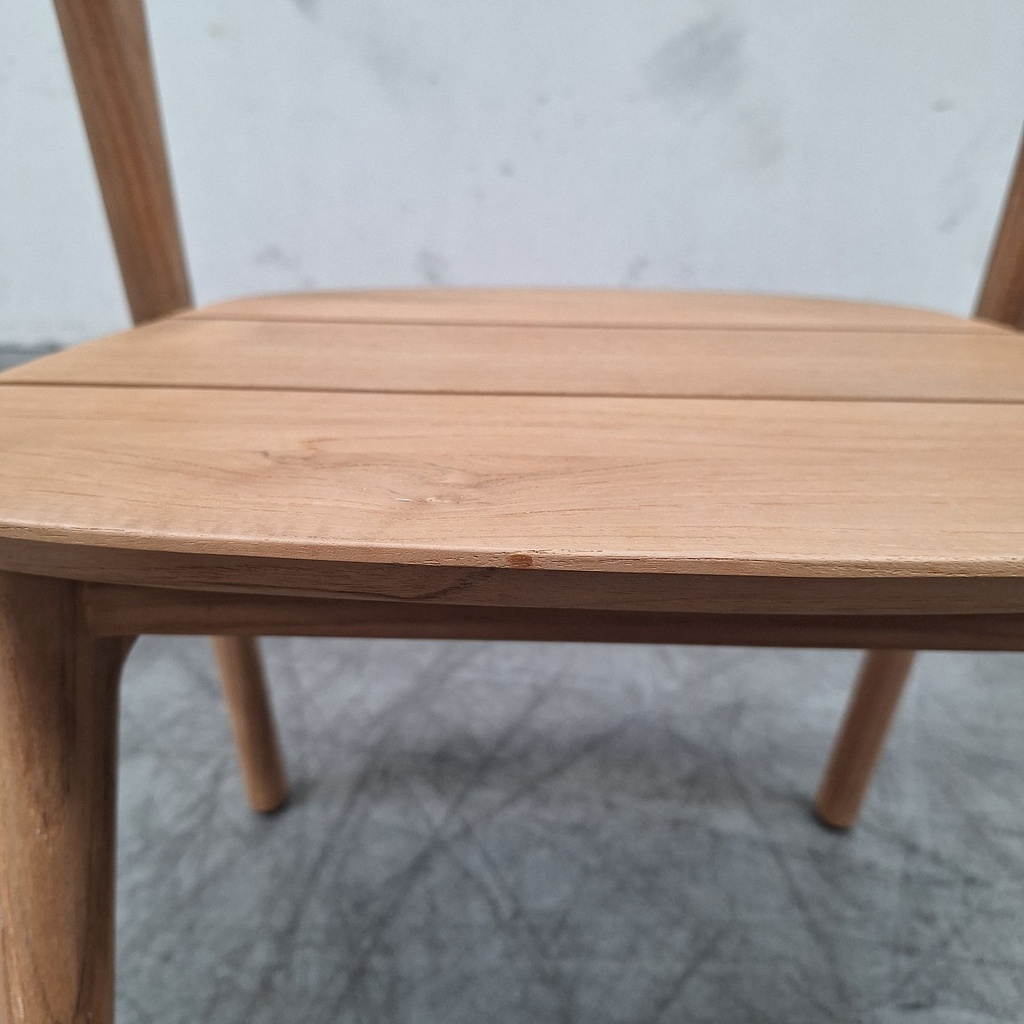 Bok outdoor dining chair with cushion