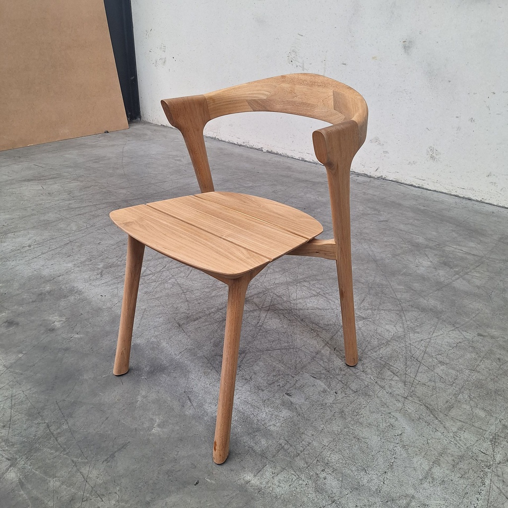 Bok outdoor dining chair with cushion