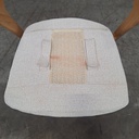 Bok outdoor dining chair with cushion