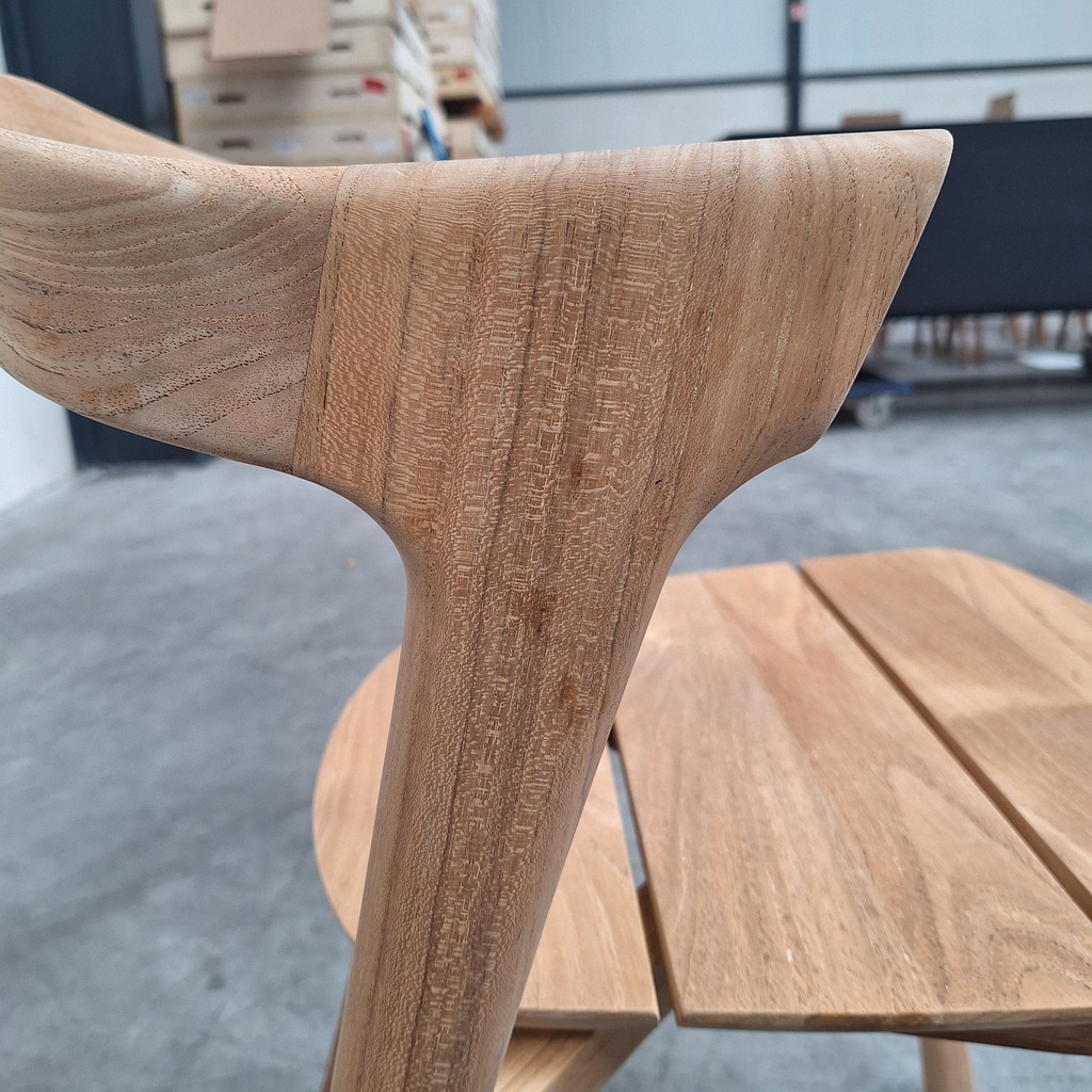 Bok outdoor dining chair with cushion