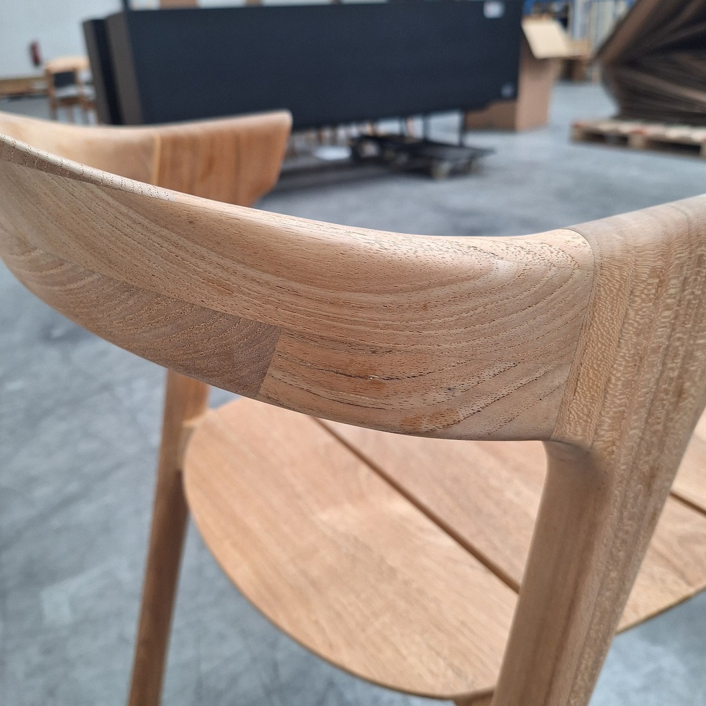 Bok outdoor dining chair with cushion