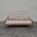 Jack outdoor sofa with cushion - 2 seater (including natural cushions)