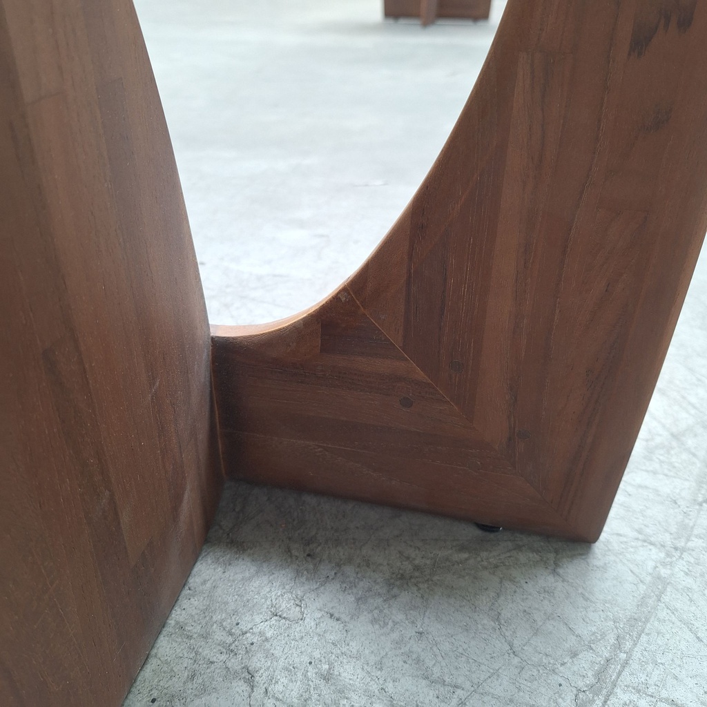 Geometric side table
