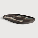 Connected Dots glass tray