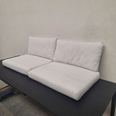 Jack outdoor 2-seater sofa cushion set