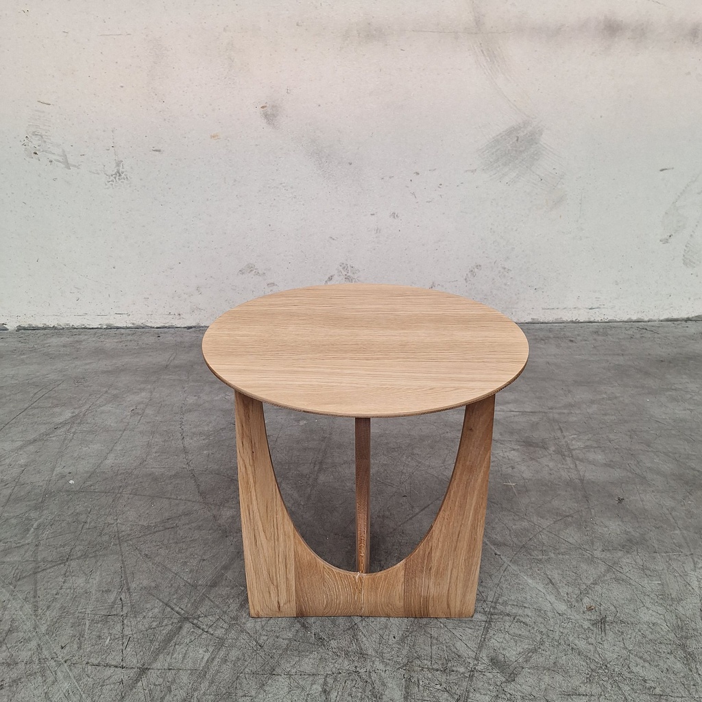 Geometric side table