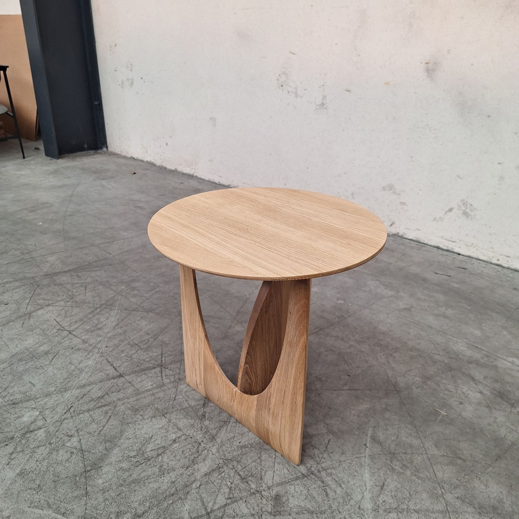 Geometric side table
