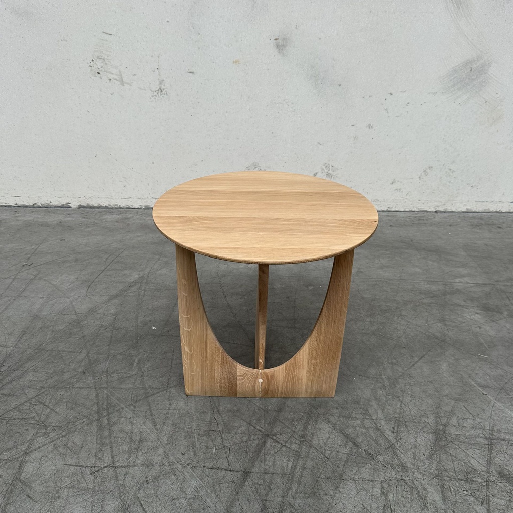 Geometric side table