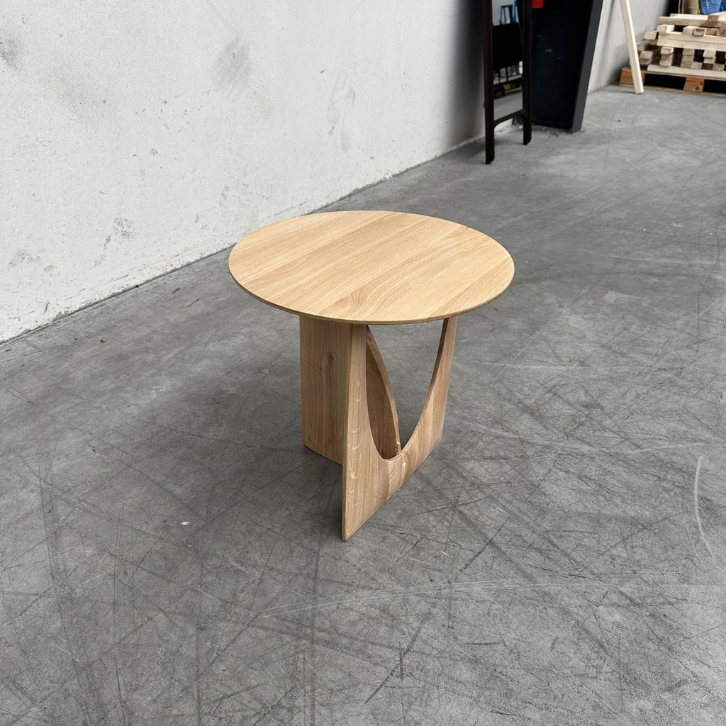 Geometric side table