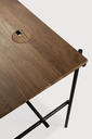 Oscar desk with cable management
