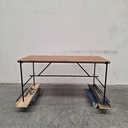 Oscar desk with cable management