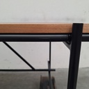 Oscar desk with cable management