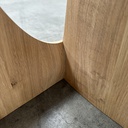 Geometric side table