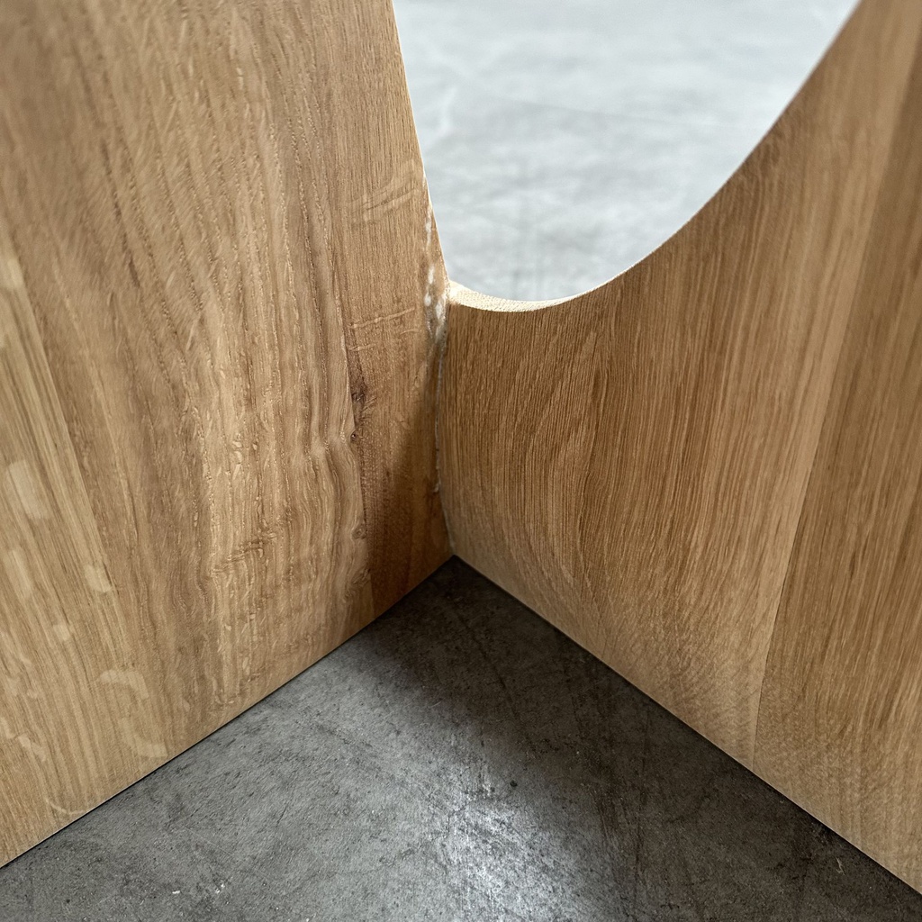 Geometric side table