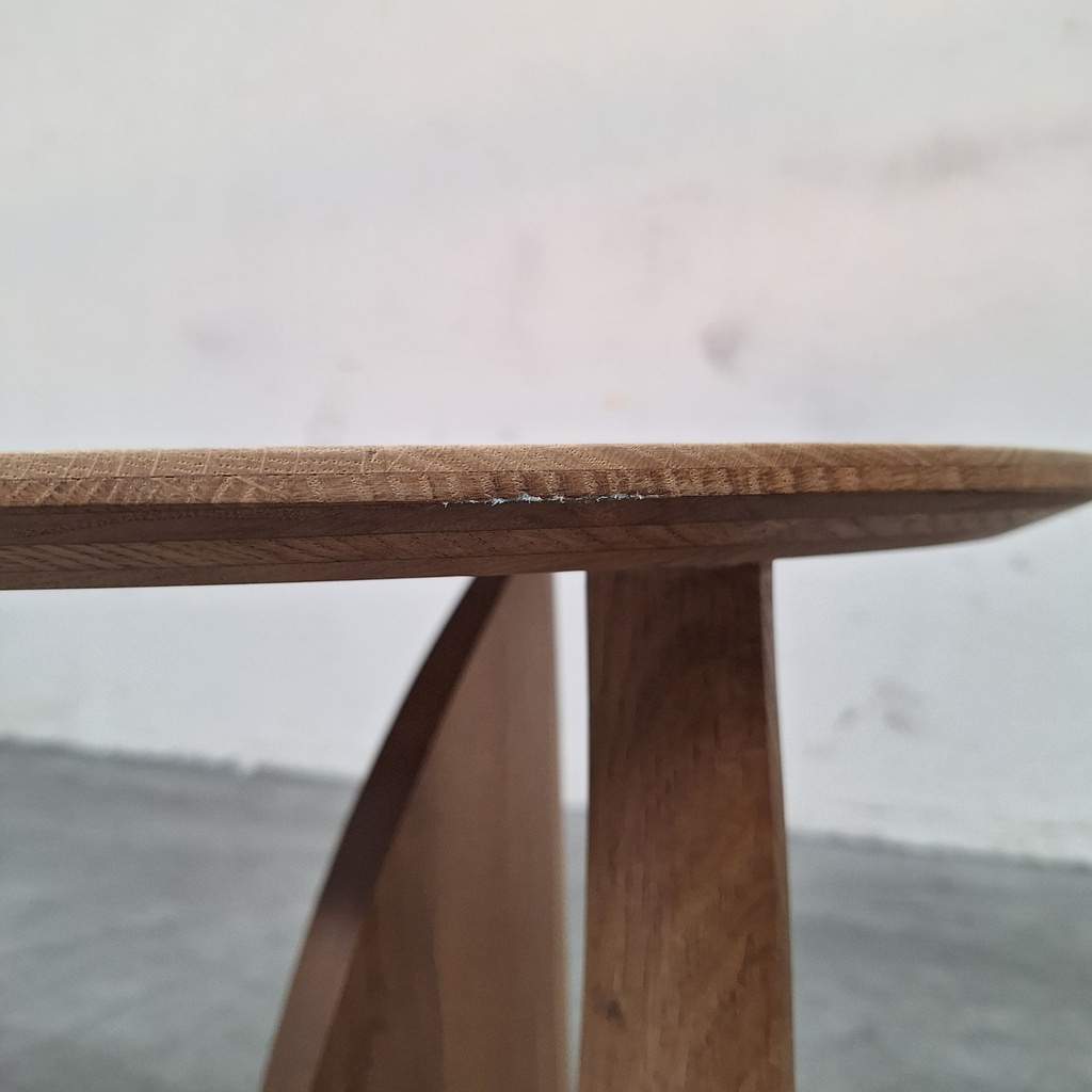 Geometric side table