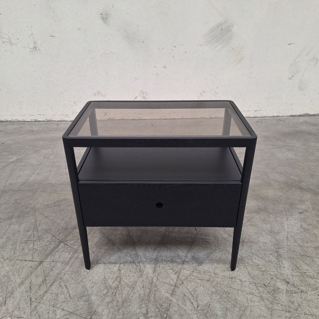 Spindle bedside table