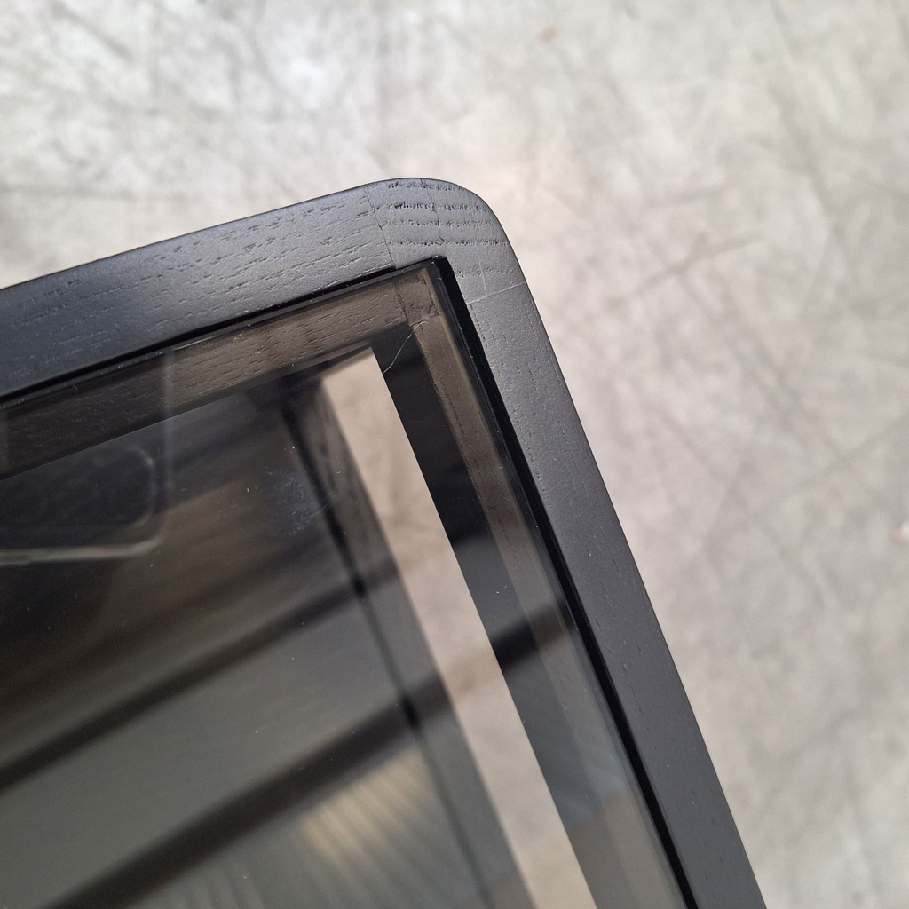 Spindle bedside table