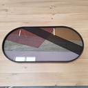 Angle glass tray