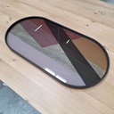 Angle glass tray