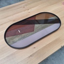Angle glass tray