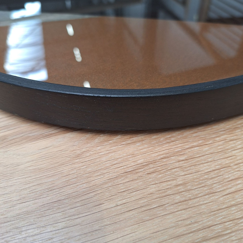Angle glass tray