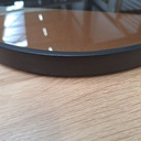 Angle glass tray