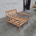 Jack outdoor lounge chair frame