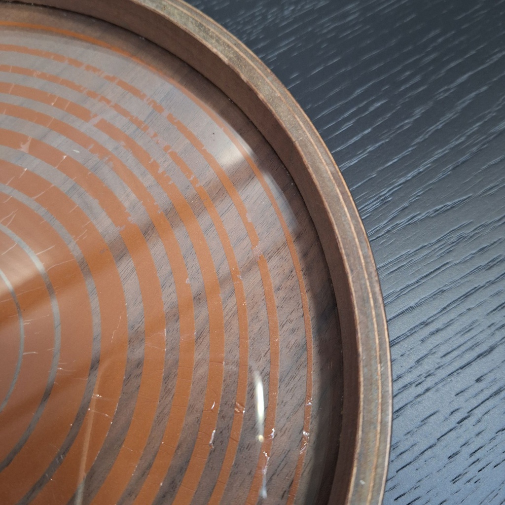Pumpkin Circles valet tray
