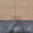 Slice extendable dining table