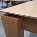 Slice extendable dining table