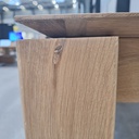 Slice extendable dining table