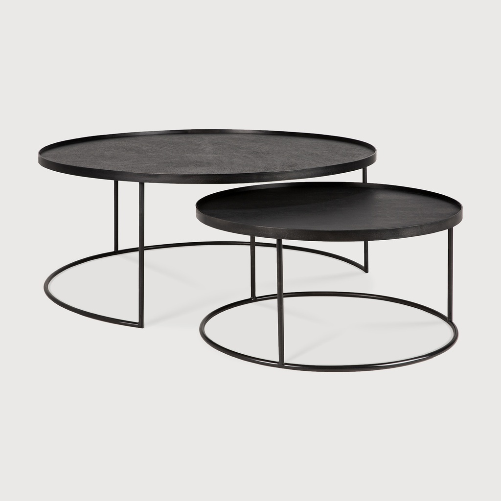 Tray coffee table set