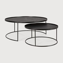 Tray coffee table set