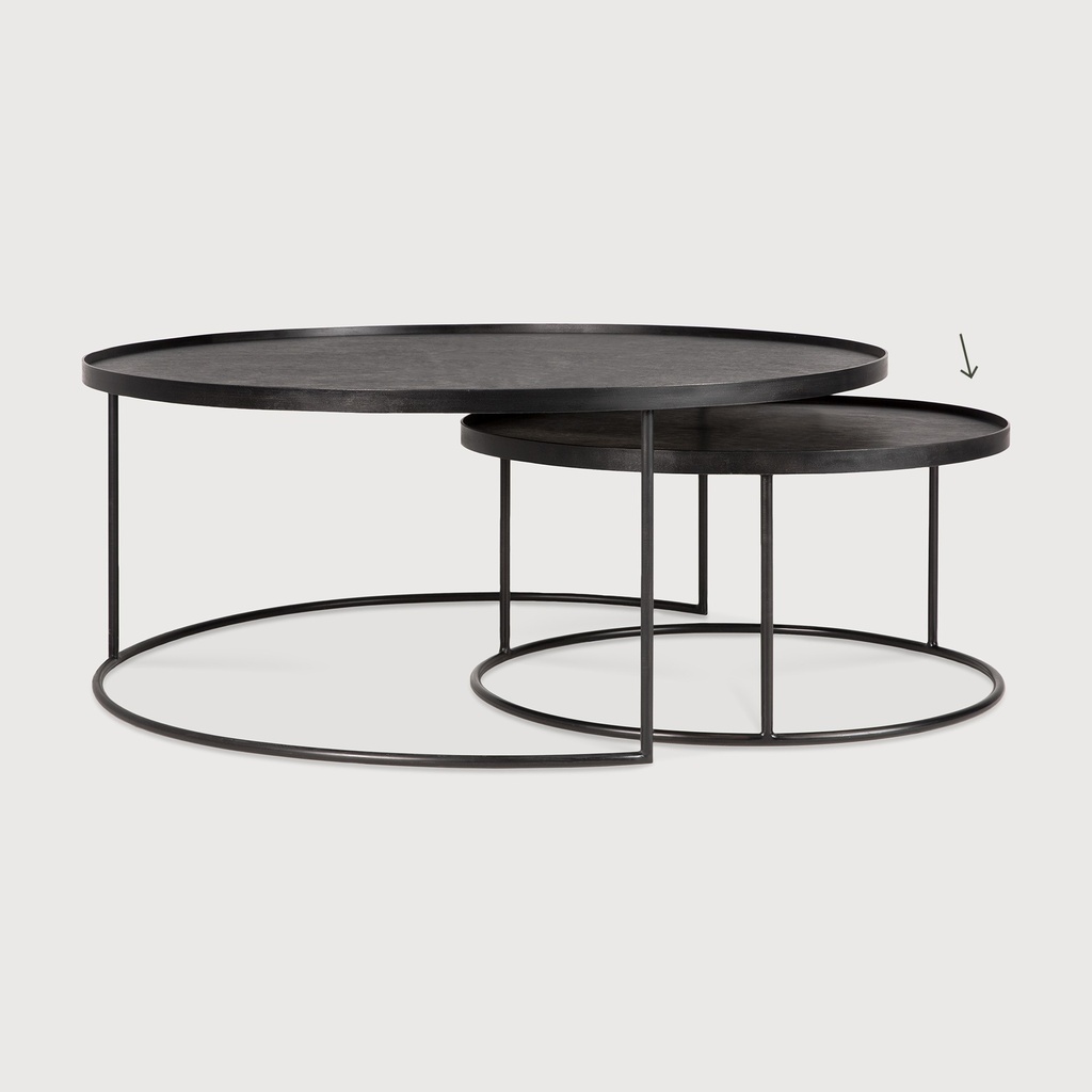 Tray coffee table set