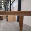 Torsion dining table