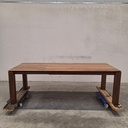 Slice extendable dining table