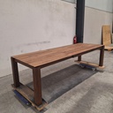 Slice extendable dining table