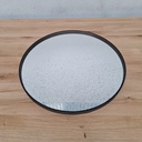 Aged wall mirror