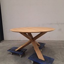 Circle dining table