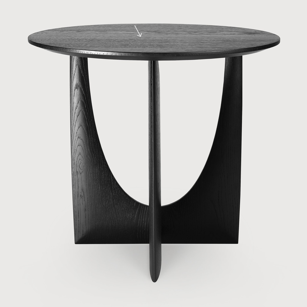 Geometric side table