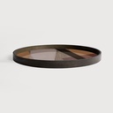 Angle glass tray