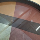 Angle glass tray