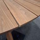 Circle outdoor dining table